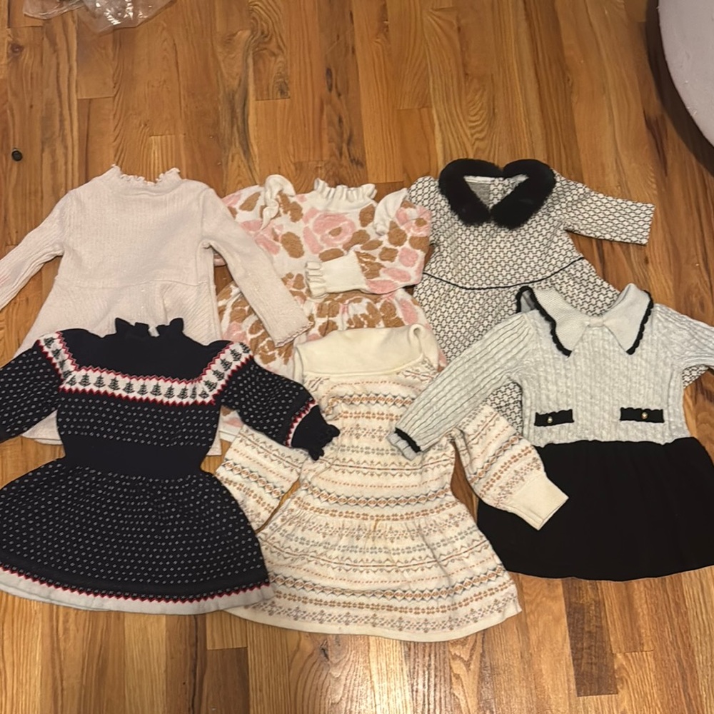 Janie and Jack Kids Dresses bundle 12-18 months